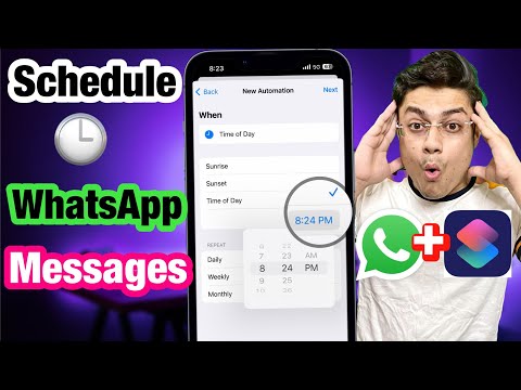 Schedule WhatsApp Messages