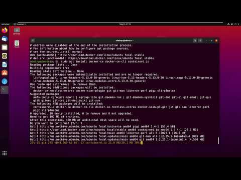 Video: Docker'ı Ubuntu 16.04 LTS'ye nasıl kurarım?