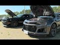 New 2017 ZL1 vs Hellcat -1/4 mile drag race