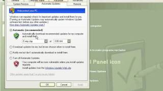 Windows XP Tutorial Windows Updates Microsoft Training Lesson 3.3