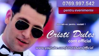 Cristi Dules - Daca-i chef pai sa dansam 2012