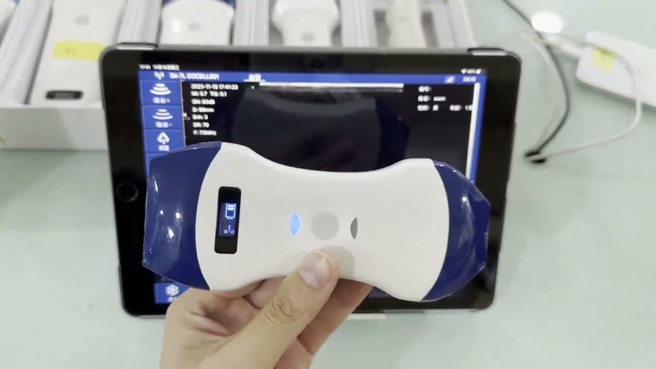 2in1 different frequency handheld ultrasound linear probe 