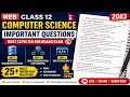 🔥 NEB Class 12 Computer Science Important Questions 2083 | Most Expected Exam Questions & Answers 💯