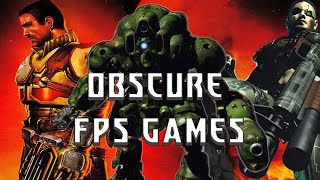 7 Obscure FPS Games