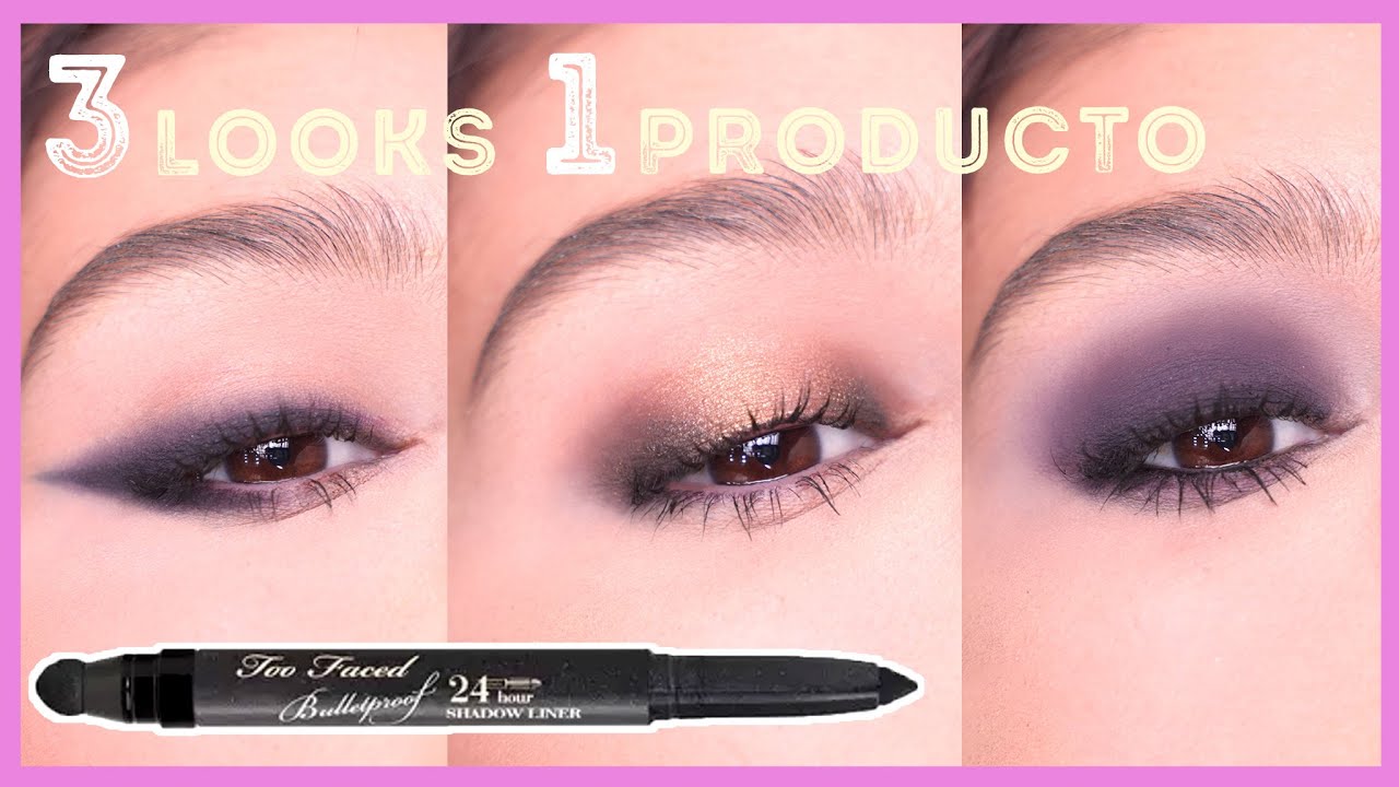 3 LOOKS 1 SOLO PRODUCTO DE MAQUILLAJE
