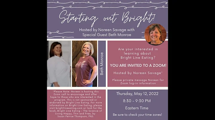 Starting Out Bright - hosted by Noreen Savage with...