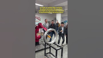 Program-free spraying robot #industrialrobot #machine #automobile #intelligence #factory #robot