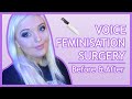 My Experience with Trans VOICE FEMINISATION SURGERY (Before & After)