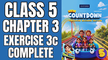 Class 5 Exercise 3c Complete | New Countdown Third Edition  | Math with Afshan #mathematics