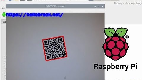 【Raspberry Pi】QRcode Reader