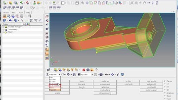 Hexahedral meshing of a symmetrical model - part 2
