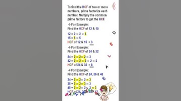 Trick 520 - How to calculate HCF - Part 2 - MathematrikS