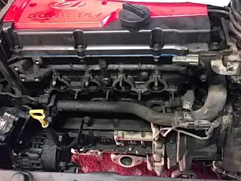 01-05 Hyundai Accent Engine Removal Part 4 - YouTube