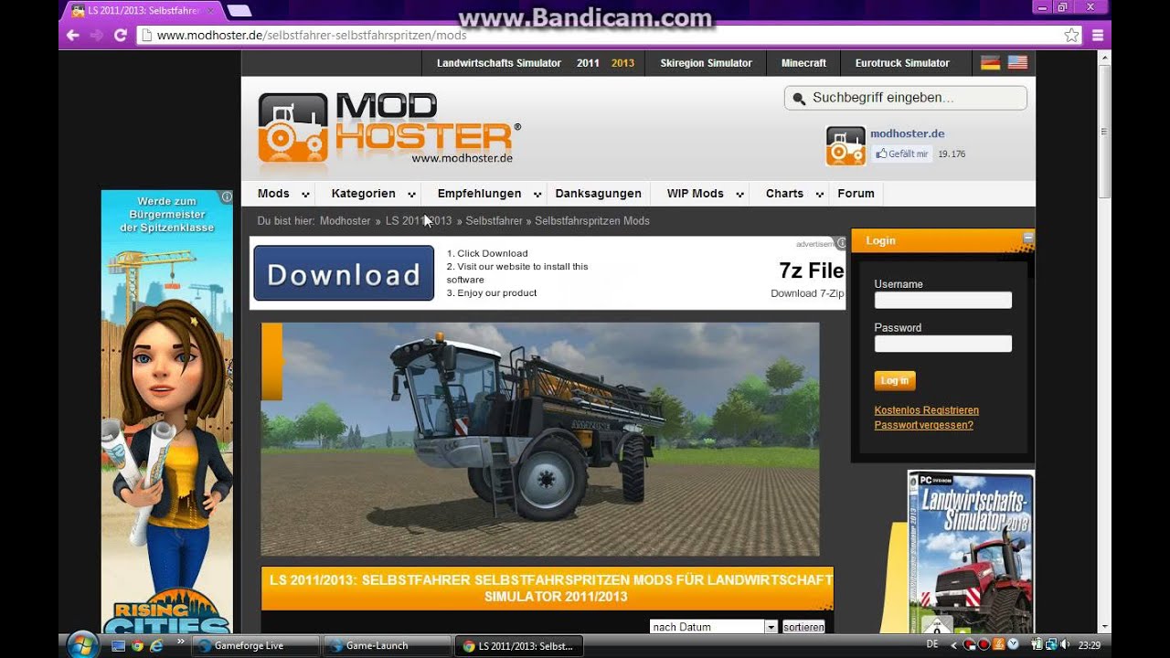Wie installiere ich mods bei LS13 tutorial [german][HD] - YouTube