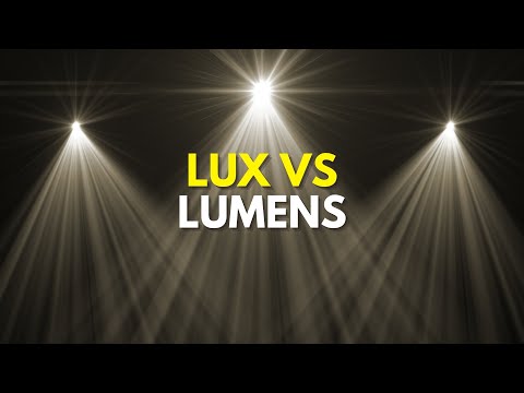 Vídeo: O fluxo luminoso é o mesmo que os lúmens?
