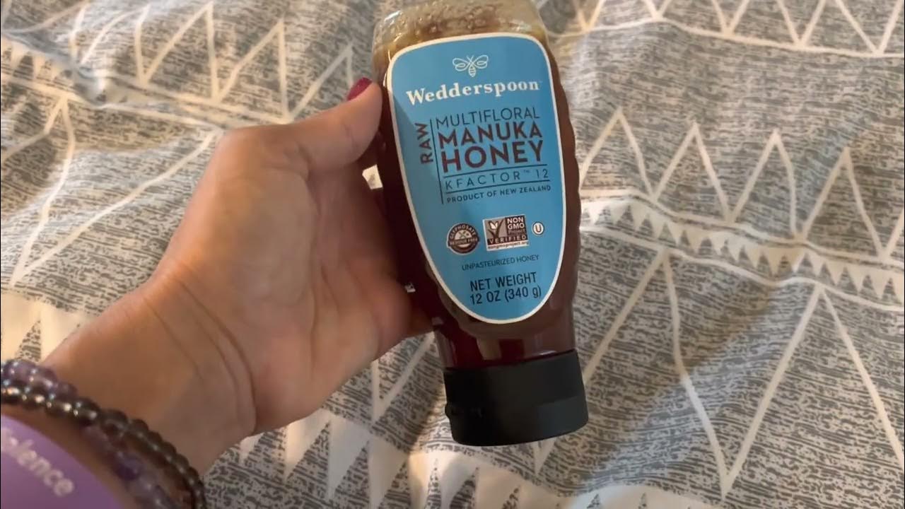 Honest review of Wedderspoon Raw Premium Manuka Honey - YouTube