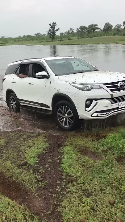 Toyota fortuner 2017 water wading off road 4x4 by ilyas ahmed
