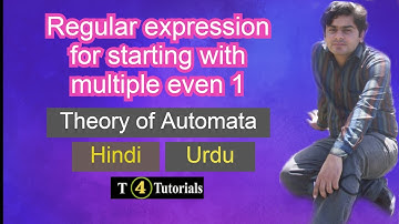 Regular expression for the language of all those strings starting with multiple even 1 2020