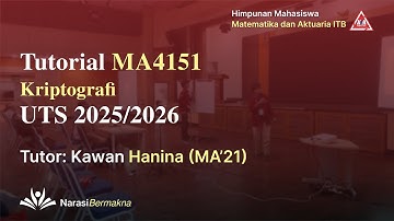 Tutorial UTS MA4151 Kriptografi (21/10/25)
