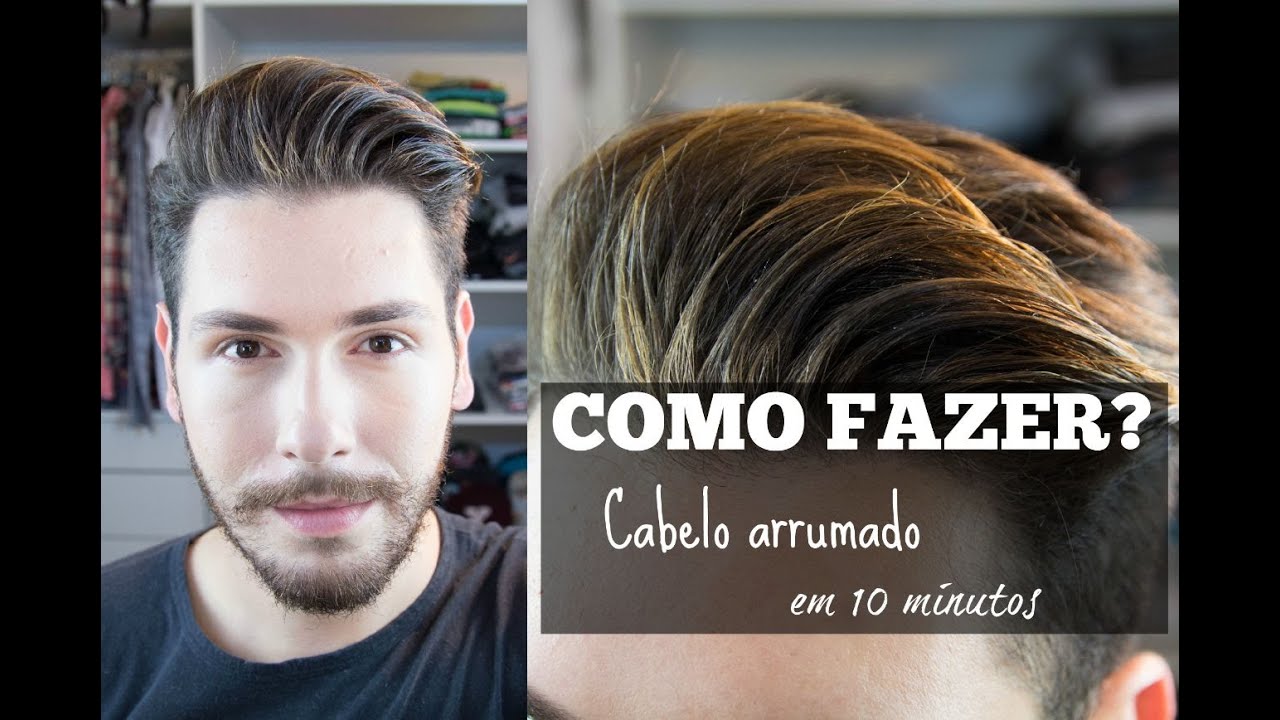 21 Cabelos Lisos Masculinos [Como Alisar e Fazer Penteados]!