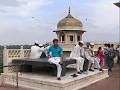 Taj Mahal as seen from Agra Fort