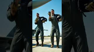 Spanish Air Force Pilots Dance Hip-Hop Beside Fighter Jets 🔥🇪🇸 #CinematicShorts