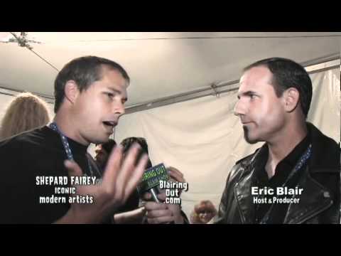 Shepard Fairey talks with Eric Blair @ The 6th JOH...