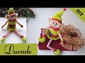 Duende navideño/ manualidad en fieltro