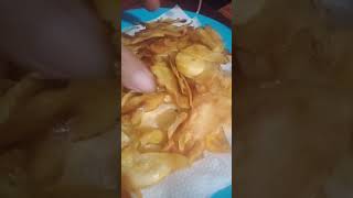 kamote chips #asmr #shortvideo #satisfyingvideo #satisfyingsounds #malinavlog