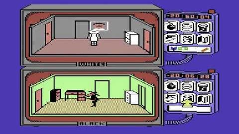 Spy vs Spy (Commodore 64 or C64) Level 6 - 8