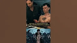 THE CROW #billskarsgard #thecrow #elcuervo #makeup #shorts #videos #makingof thumbnail