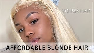 Affordable Platinum Blonde Hair from Aliexpress | Yolissa Hair \& Lexis Hair