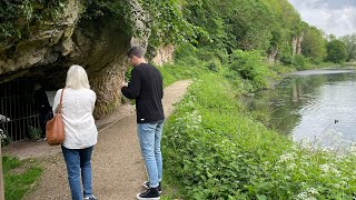 A walk around Creswell Crags - The Ice Age Experience - 4K video