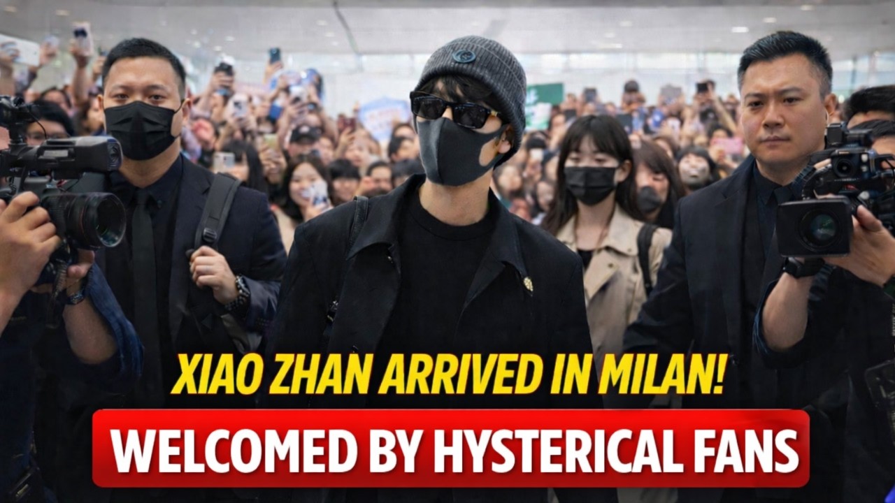 15 минут назад! Сяо Чжань покорил Милан | Фанаты от него без ума 😱🔥