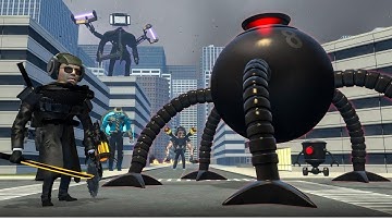 WHAT IF OMNIDROID V 8 ATTACKED THE SKIBIDI TOILET UNIVERSE EP1  Garry