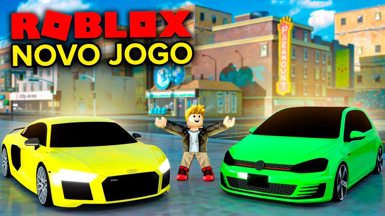 LANÇOU o JOGO com CARROS REBAIXADOS no ROBLOX! 🥳🚗*sistema de