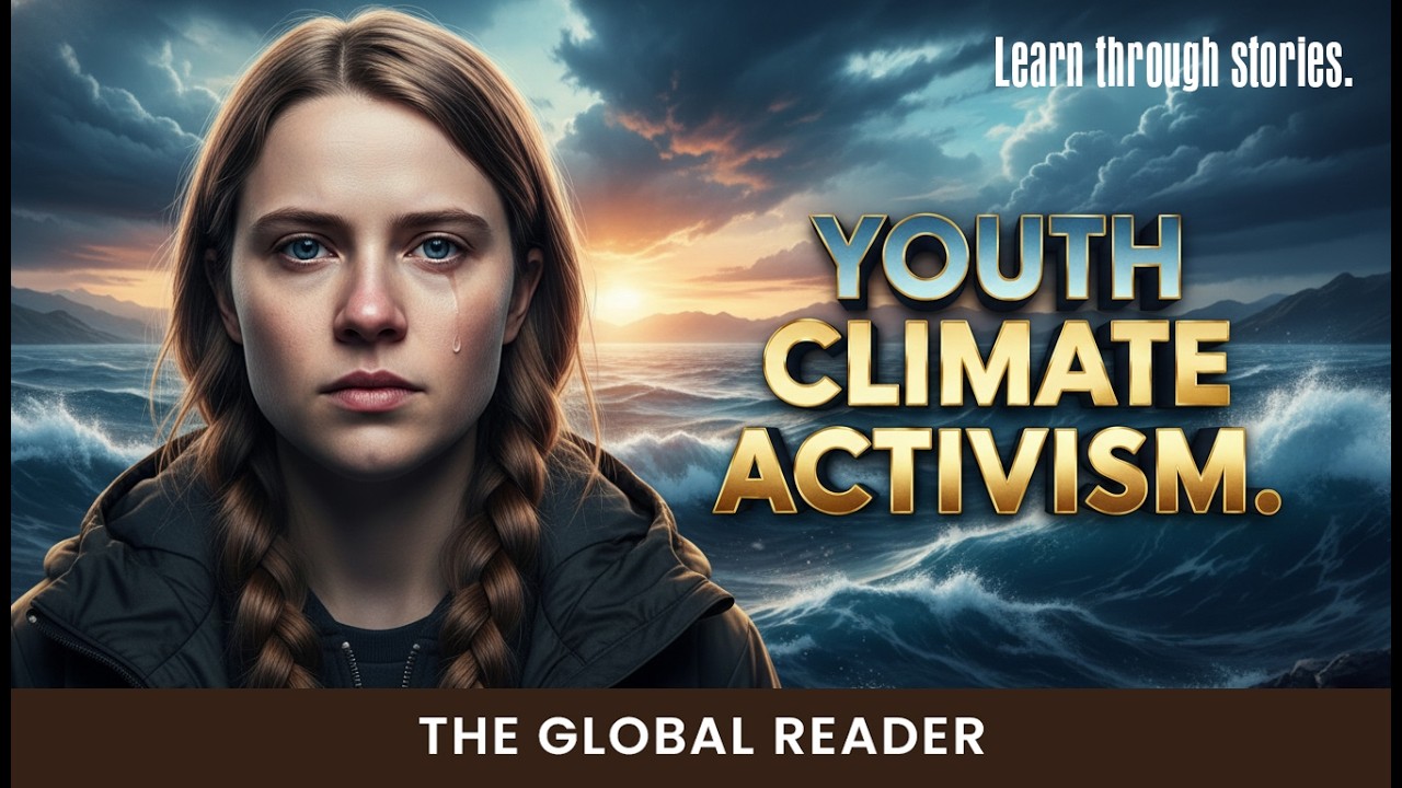 Greta Thunberg | Youth climate activism.🌍 Learn English Through Listening to Stories ✅