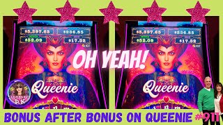 NEW SLOT for PK -QUEENIE Bonus After bonus. Low Rolling today. (video 911) #Queenieslot