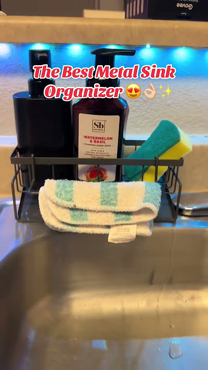 Elevate Your Kitchen with Free Shipping #sinkorganizer #organizer #homedecor