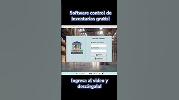 Software gratuito control de inventarios 📦#python #inventarios