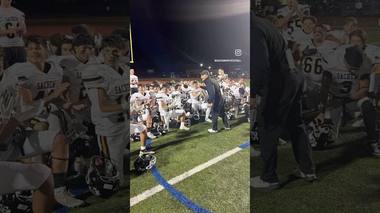 Sachem captures big Week 8 victory with 35 unanswered points in the third quarter. Next up: playoffs