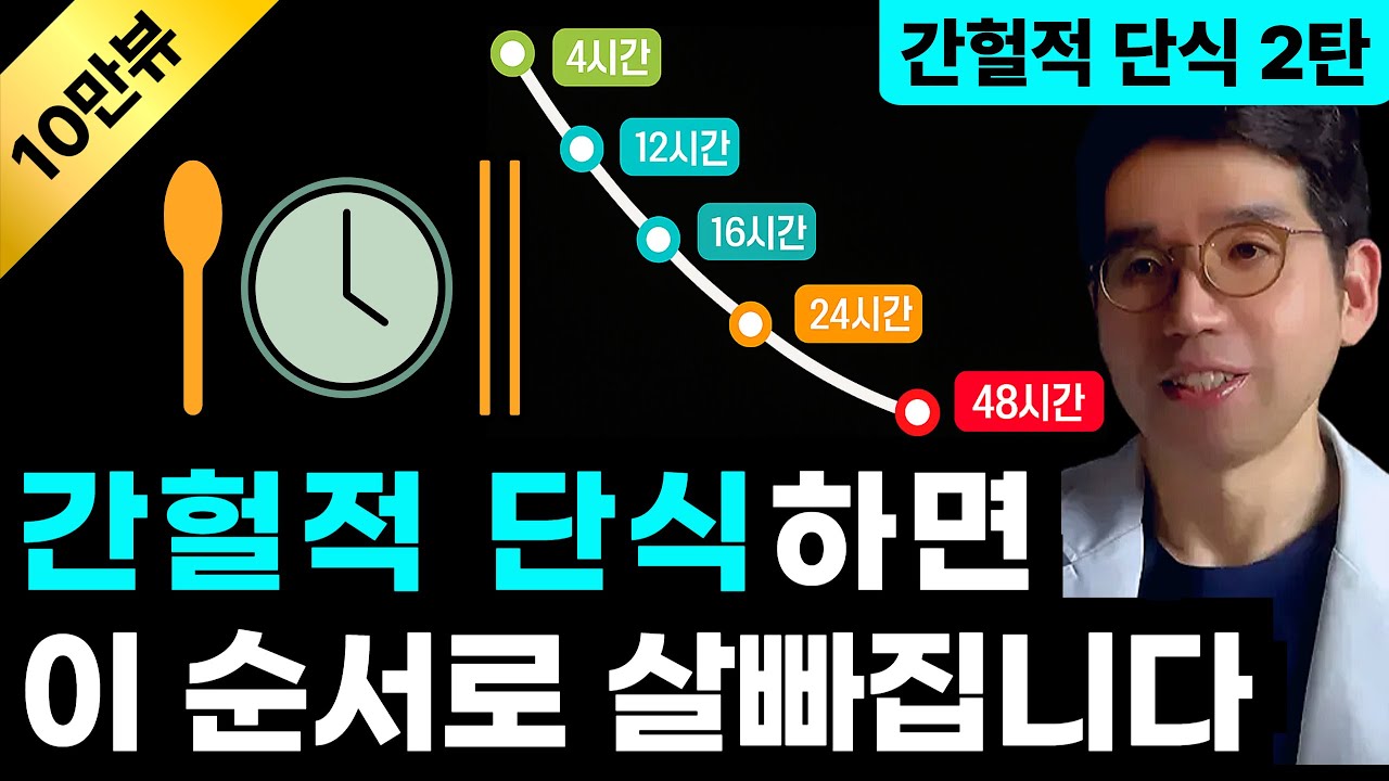 간헐적 단식 몇 시간이 최고? 시간대별 효과 총정리 | 스위치온 | 키토제닉 필수시청