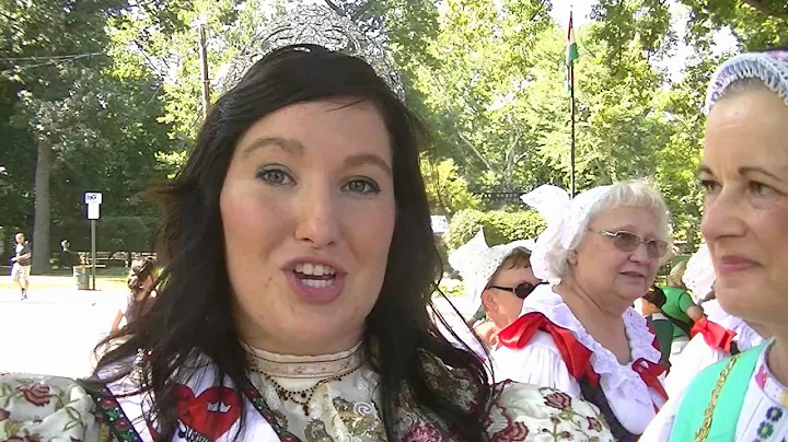 Miss Czech/Slovak US Queen at One World Day in Cle...