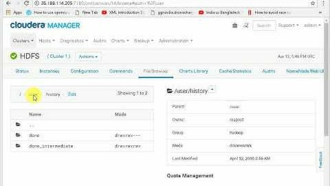 hdfs commands for multinode cluster in hadoop
