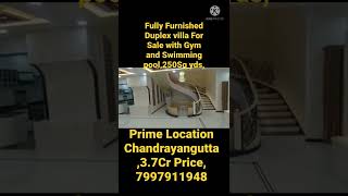 Villa For Sale Chandrayan Gutta| Bandlaguda| Hyderabad| 7997911948