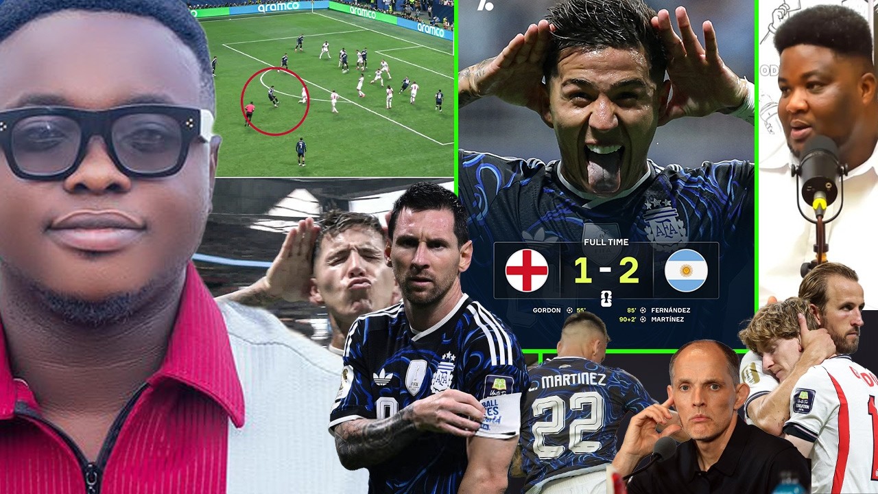 ARGENTINA 2 ENGLAND 1, MATCH ANALYSIS.. WHAT HAPPENED IN THE GAME. MESSI, ENZO, KANE, GORDON, TUCHEL
