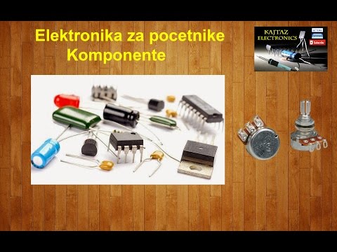 Video: Koje su osnovne komponente elektronike?