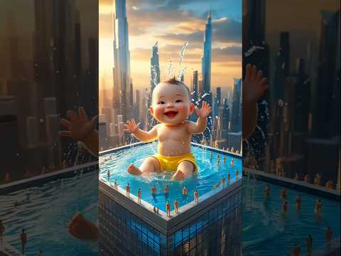 البيبي اتسرق من الدب والمياة 