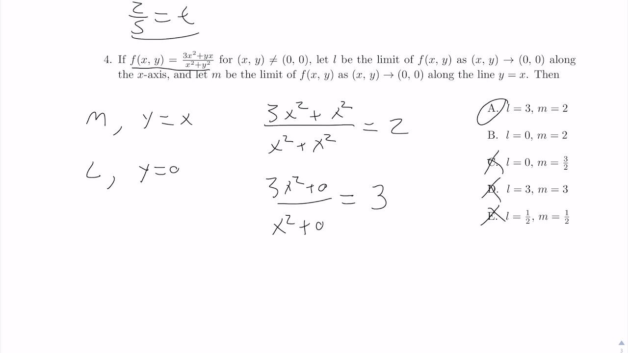 S2016 Final Exam MA 261 YouTube S2016 Final Exam MA 261 YouTube