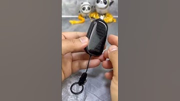 Thumbnail of Product Link in Bio ( 485 ) ✅ Mini Solar Keychain Power Bank